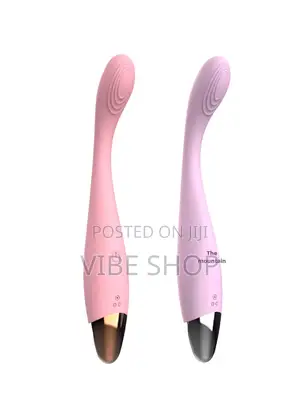 Slim Vibrator Wand – 12 Modes | Smart Thermostat | Ultra-Slim