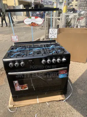 Sleek Ferre 5burner GasCookerOven Grill