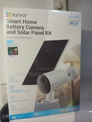 CB3 Battery Powered and Solar Panel ( Complete)