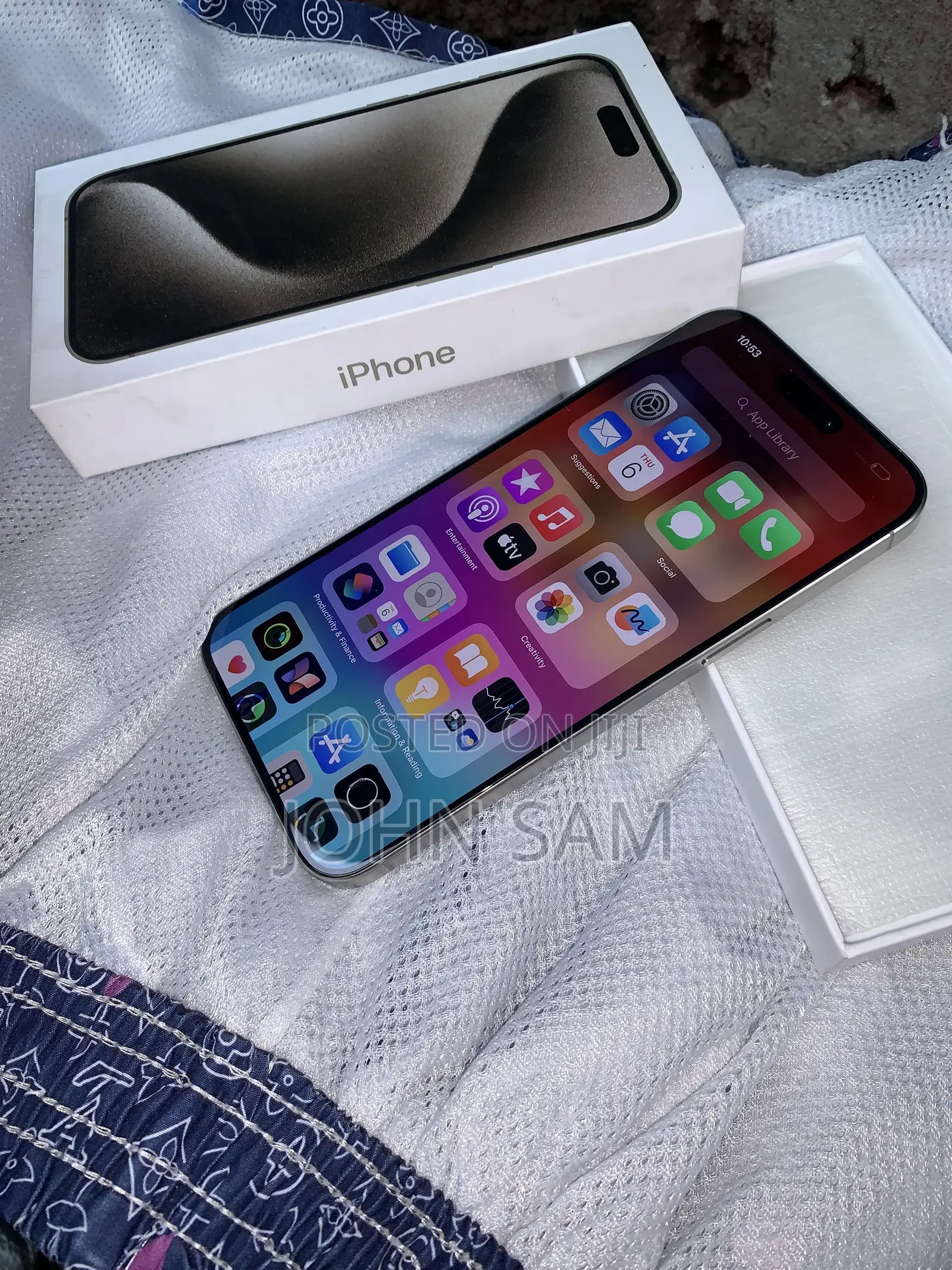 Apple iPhone 15 Pro Max 512 GB Silver