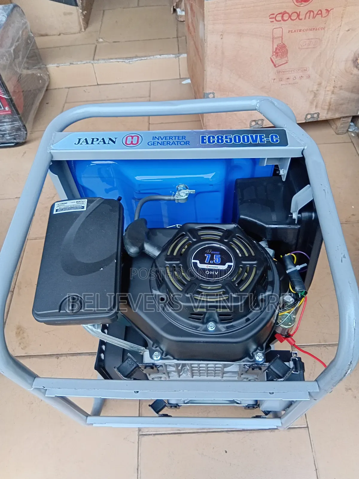 Brand New Ecoolmax 7.5kVA Petrol Generator Available 7.5kva