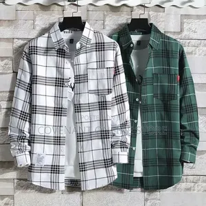 Men’s 2 - Piece Long Sleeve Plaid Shirts