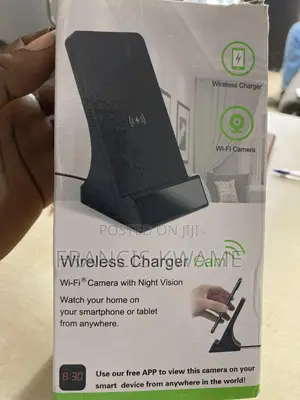 Hidden Wireless Charger Camera