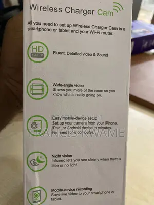 Hidden Wireless Charger Camera