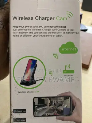 Hidden Wireless Charger Camera