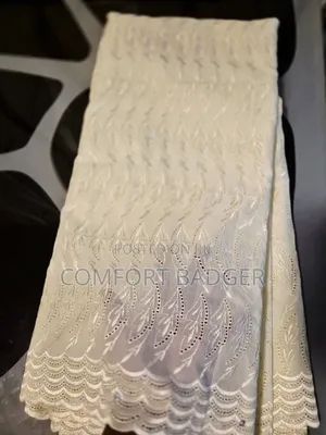 Durable and Comfortable Cotton Dry Lace( Voile Lace)