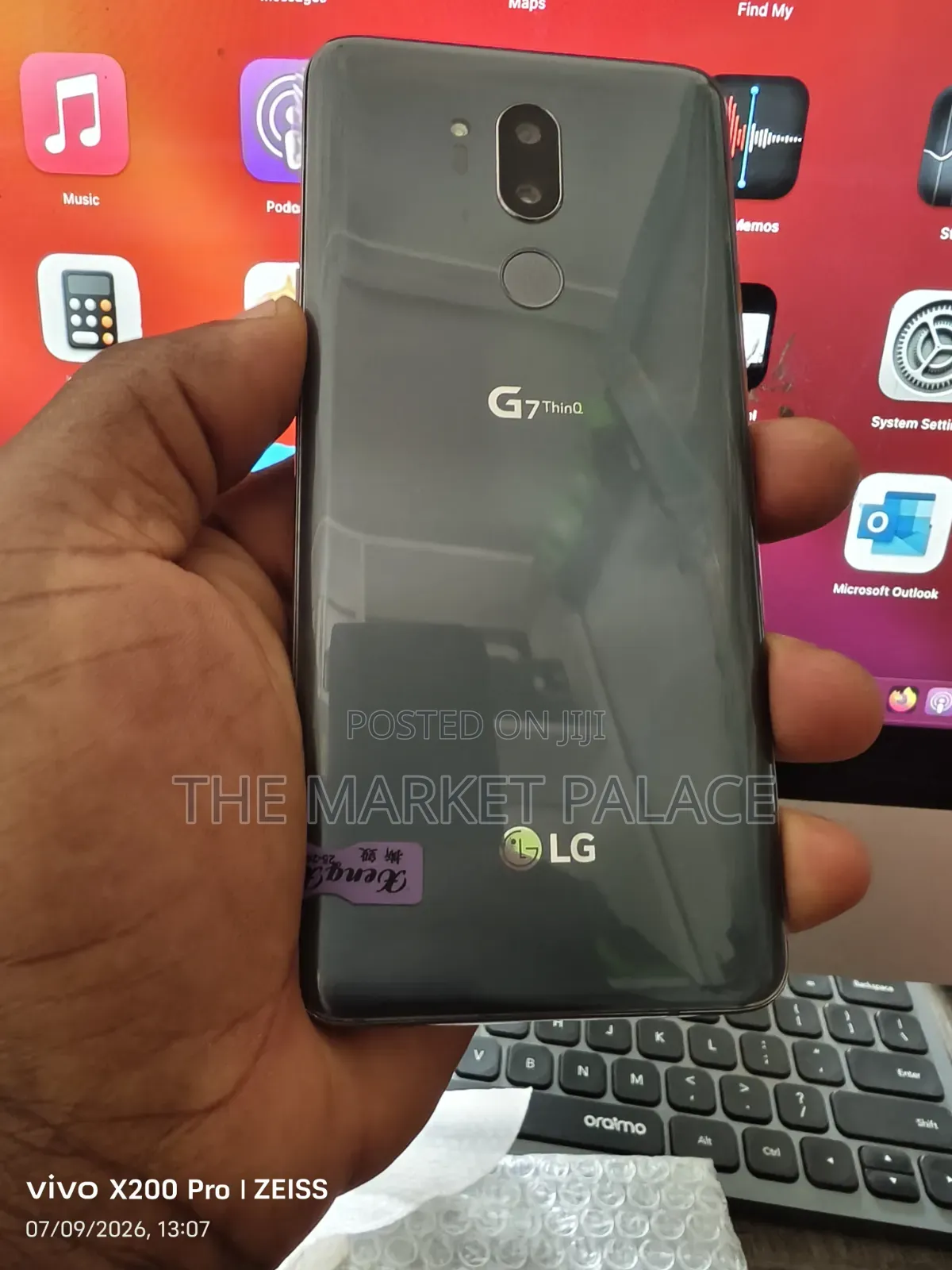 New LG G7 ThinQ 64 GB Black