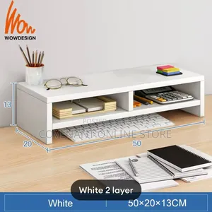 2 Layer Monitor Stand