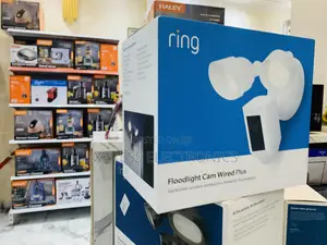 Hot  Deals Ring - Floodlight Cam Plus Outdoor Wired 1080pSurveillance