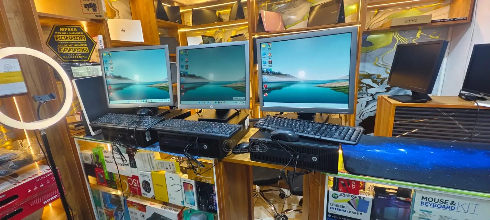 Desktop Computer HP EliteDesk 800 G3 8GB Intel Core i5 HDD 500GB