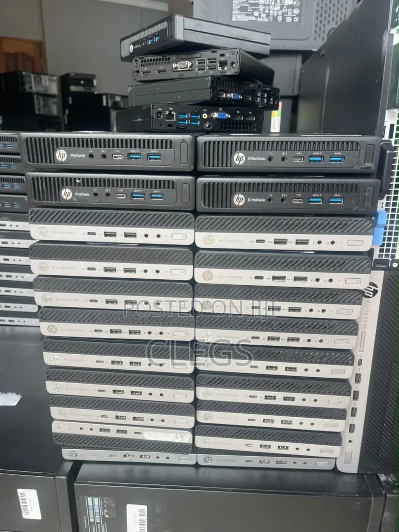 Desktop Computer HP EliteDesk 800 G3 8GB Intel Core i5 HDD 500GB