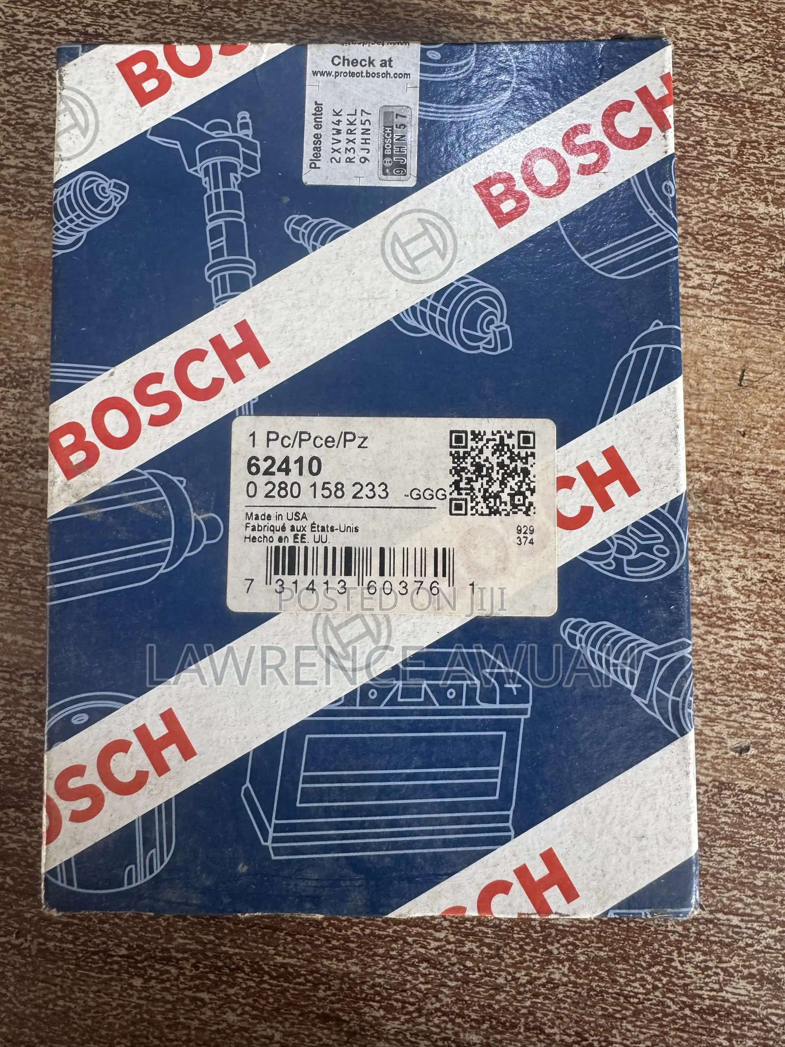 Jeep Wrangler 3.5l V6 Original Bosch Injectors From USA