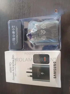 Samsung 65w Type-C Charger 2typeC Ports, 1USB Port