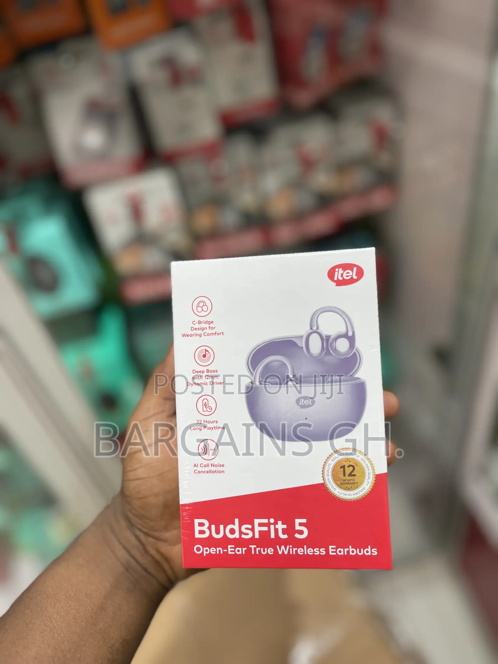 Itel BudsFit 5 Wireless Earbuds