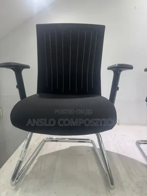 Black Executive Waiting Chair