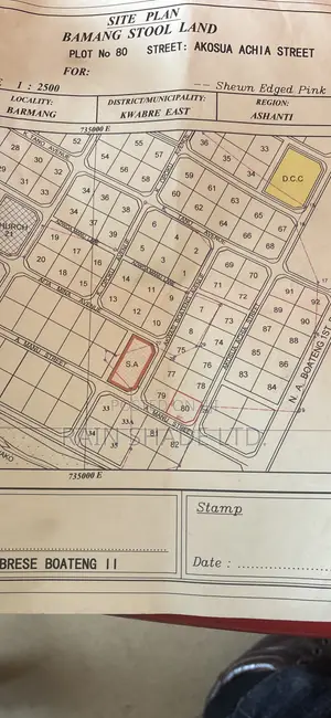 Full Plots of Land Available for Sale at Bamang (Ejisu)