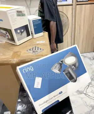Purchase Ring Floodlights Smart Cam Wired Pro(Black)