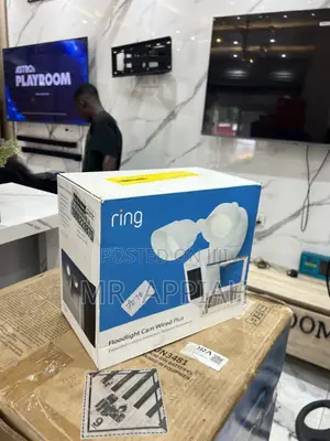 Extremely Classic Ring Floodlight Cam Wired Plus(1080p HD)White 