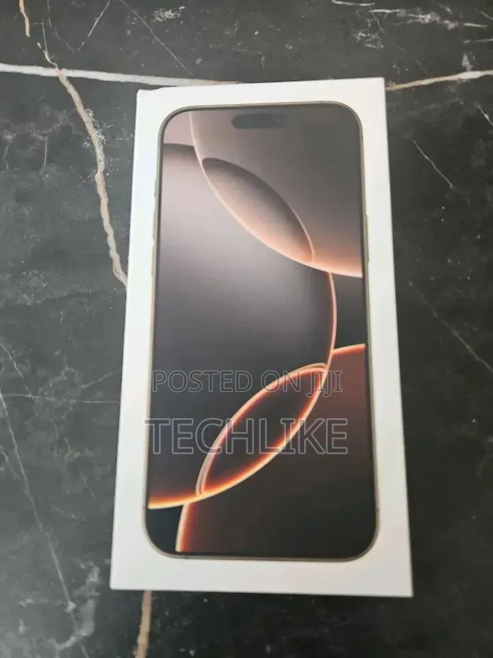 New Apple iPhone 16 Pro Max 256 GB Black
