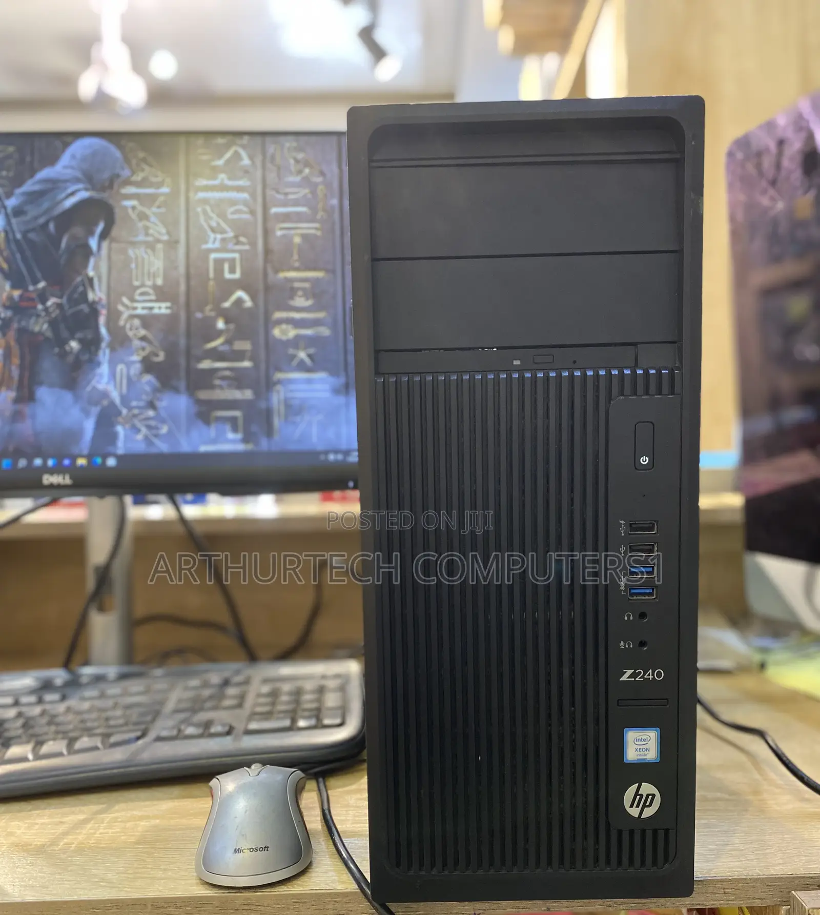Desktop Computer HP Z240 16GB Intel Core i7 HDD 750GB