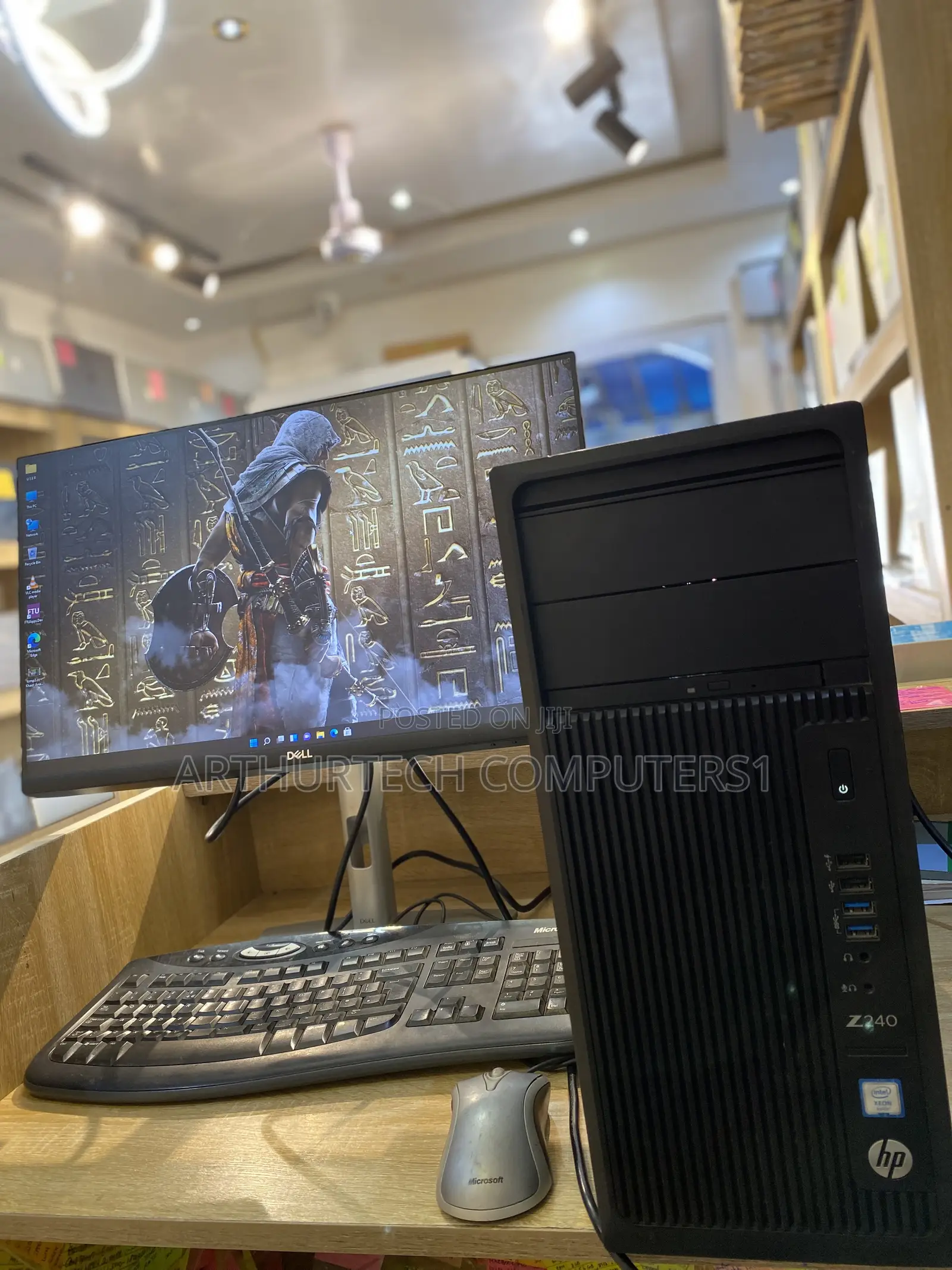Desktop Computer HP Z240 16GB Intel Core i7 HDD 750GB