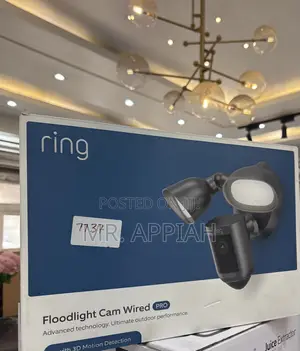 Super Classic Ring Floodlight Smart Cam Wired Pro(2025 Model)