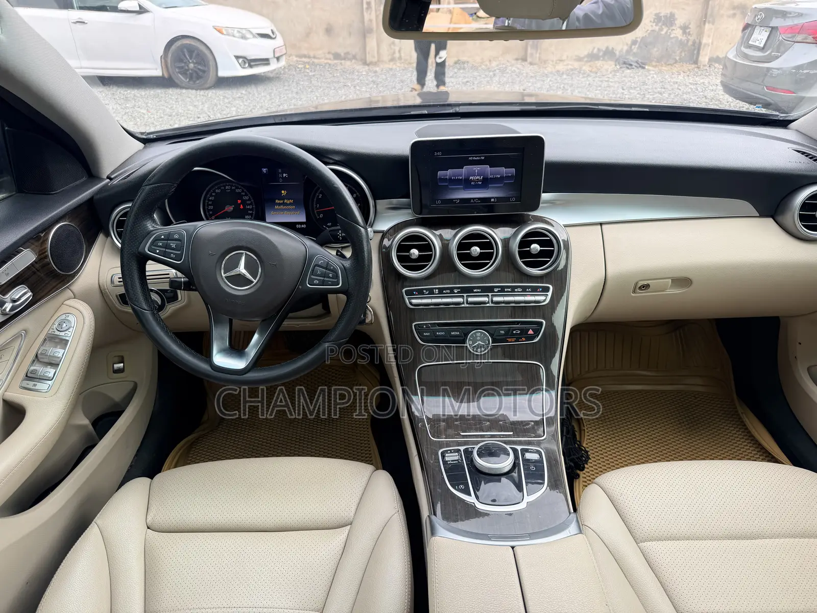 Mercedes-Benz C300 Base 4Matic Sedan AWD (2.0L 4cyl 7A) 2017 Blue