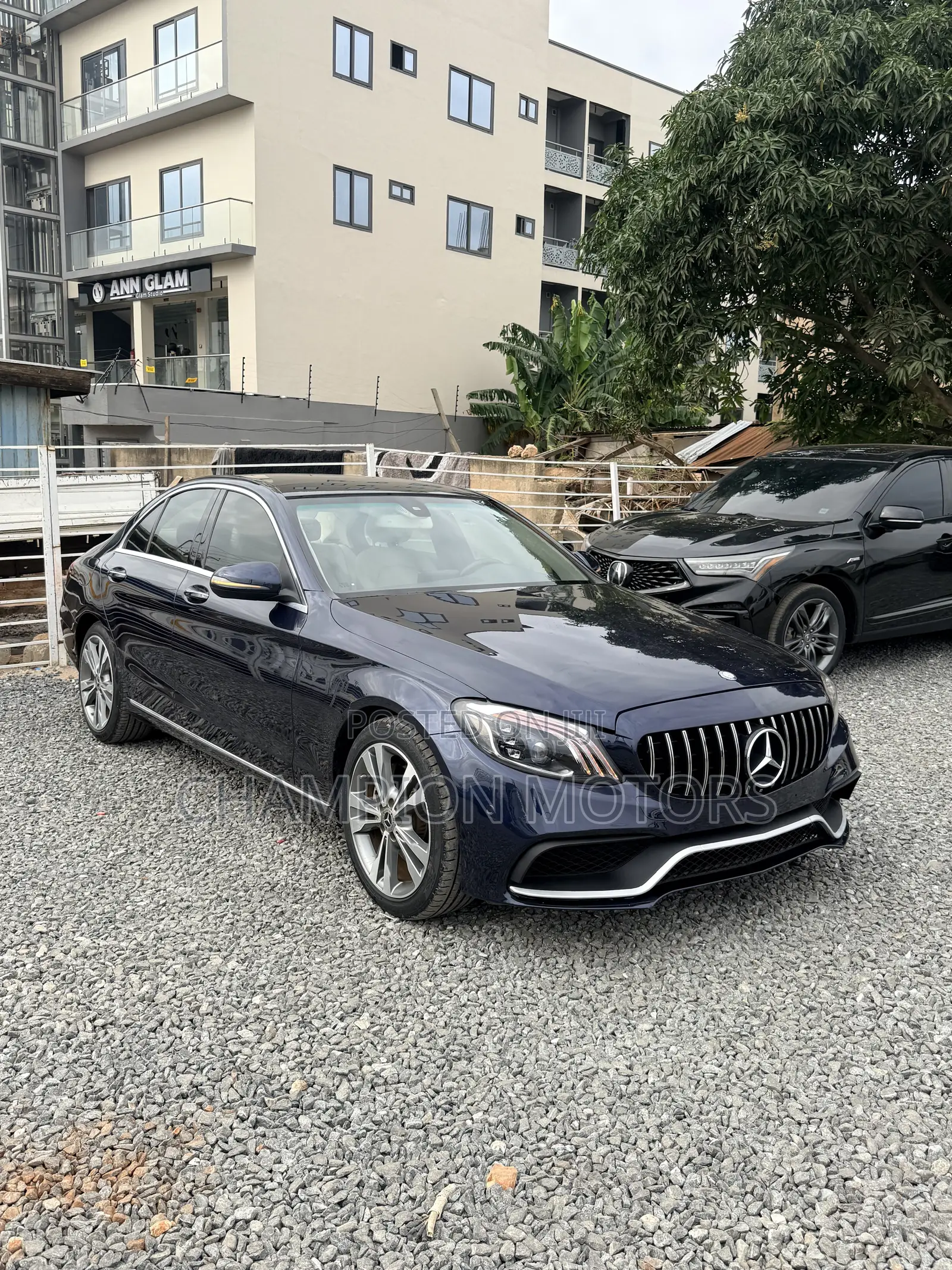 Mercedes-Benz C300 Base 4Matic Sedan AWD (2.0L 4cyl 7A) 2017 Blue