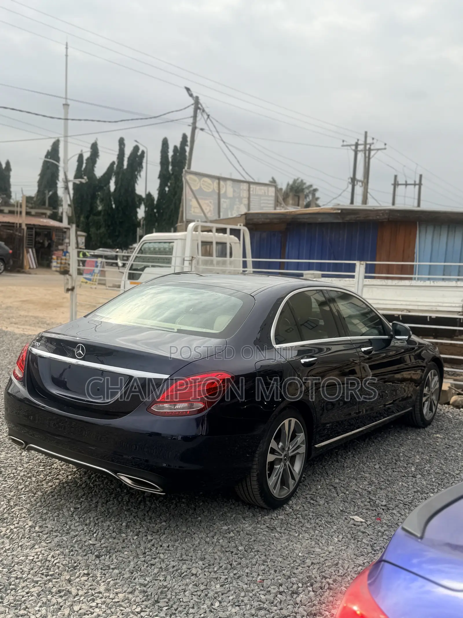 Mercedes-Benz C300 Base 4Matic Sedan AWD (2.0L 4cyl 7A) 2017 Blue