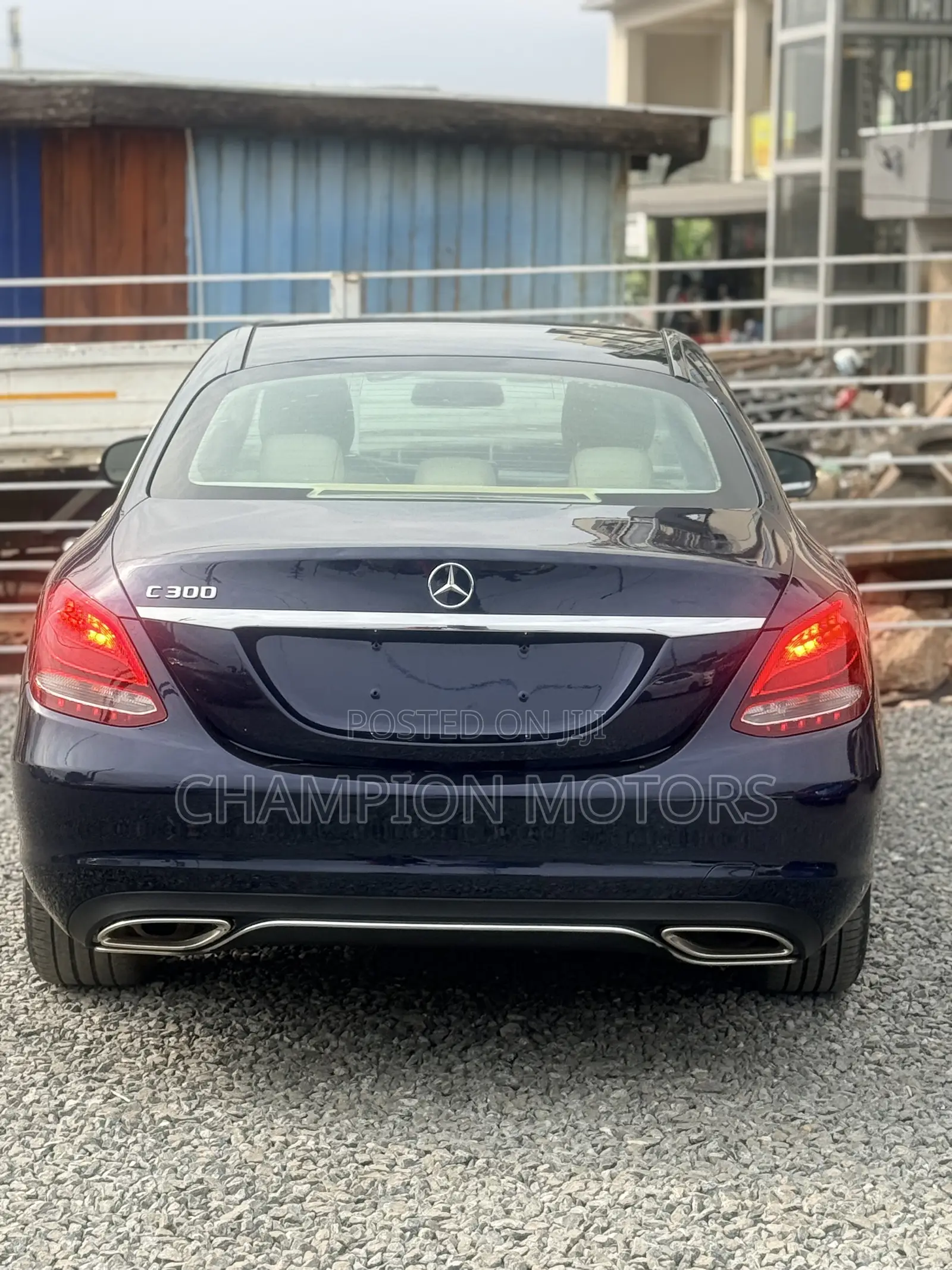Mercedes-Benz C300 Base 4Matic Sedan AWD (2.0L 4cyl 7A) 2017 Blue