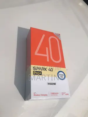 New Tecno Spark 40 Pro+ 256 GB Black