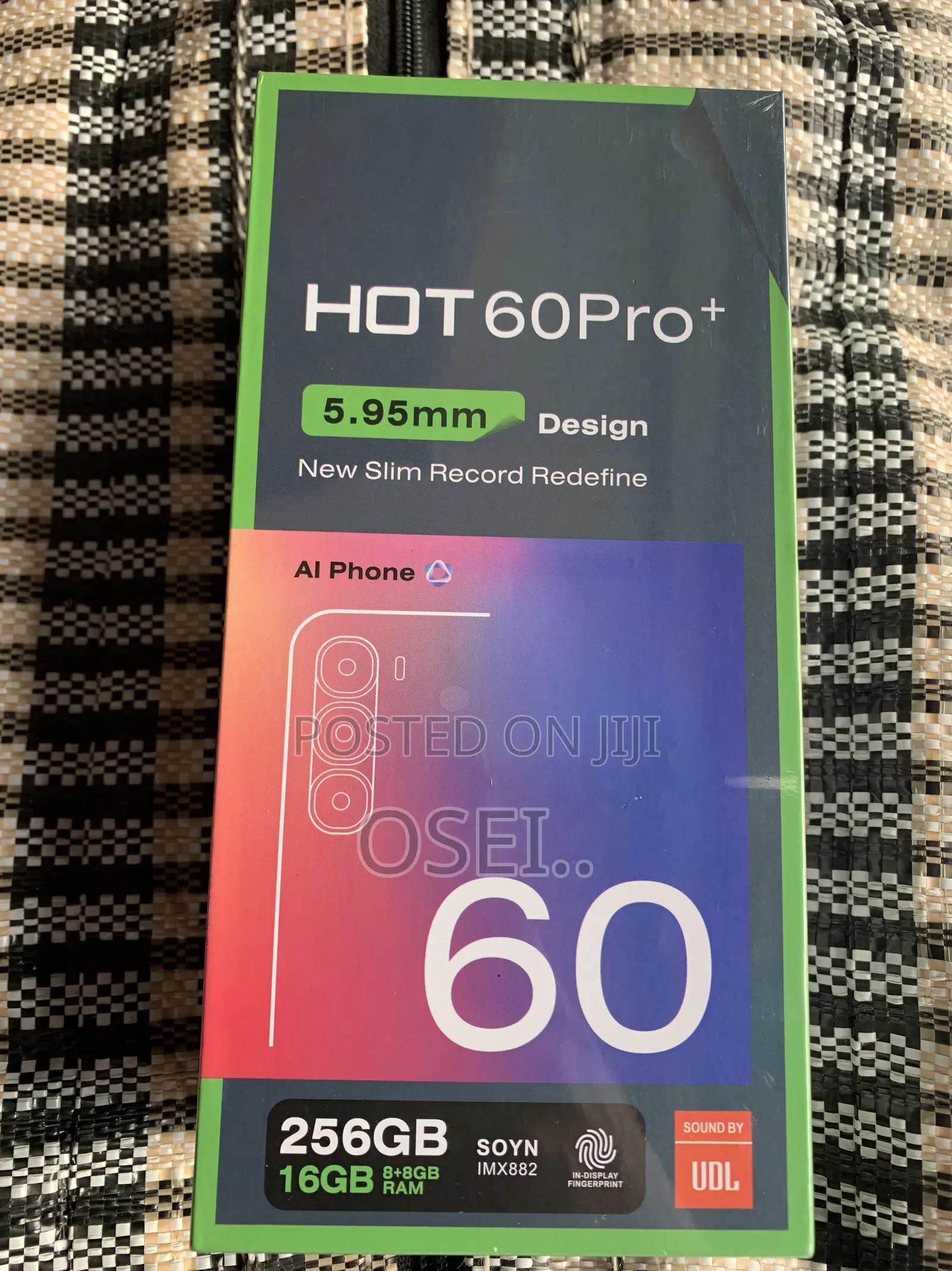 New Infinix Hot 60 Pro+ 256 GB Gray