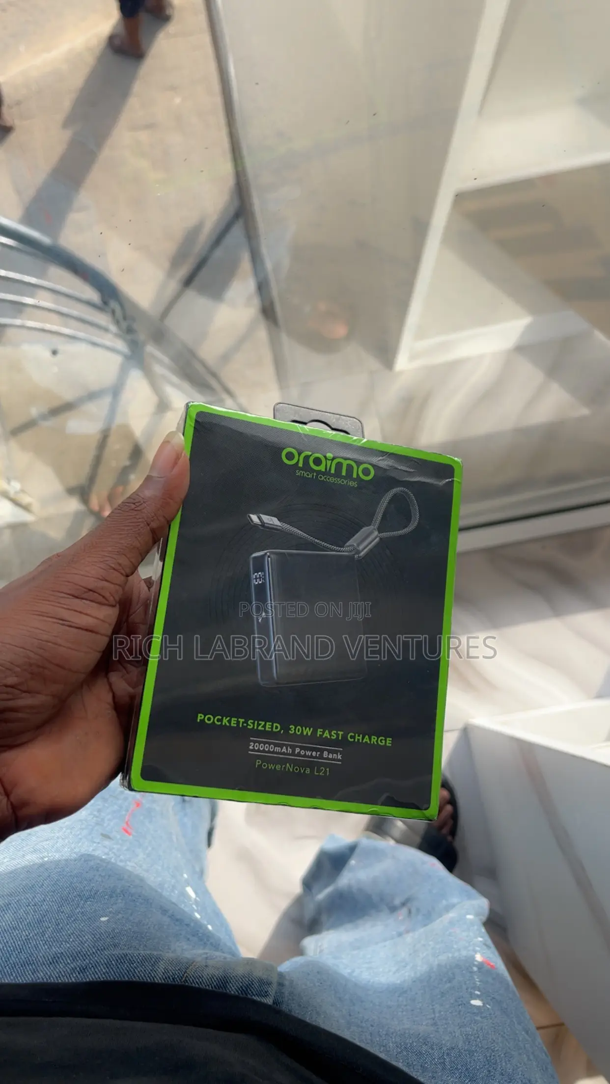 Oraimo PowerNova L21 20,000mAh 30W Powerbank