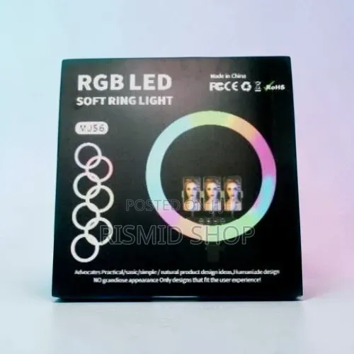 RGB Ring Light 22" With Tripod Stand