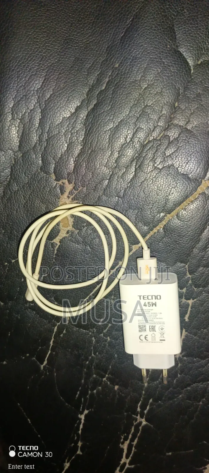 Tecno Camon 30 256 GB Black
