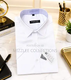 Quality White Short Sleeve Shirt for Men Available in M-2xl