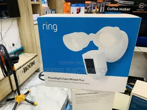 Shop the New Ring - Floodlight Cam Plus Outdoor 1080p Camera - White