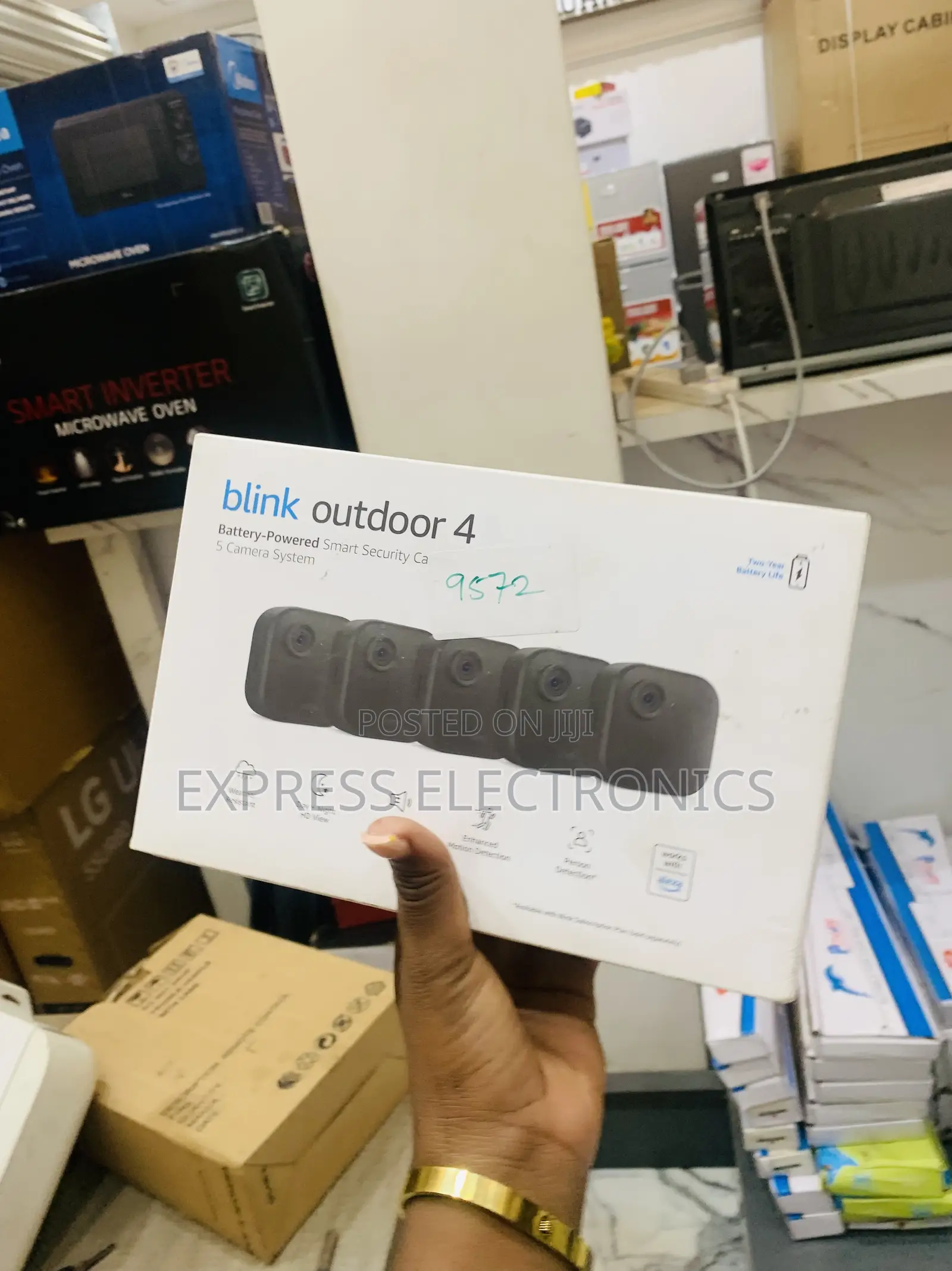 Hot Deals Blink - Outdoor 4 – Wireless Smart Security Camera