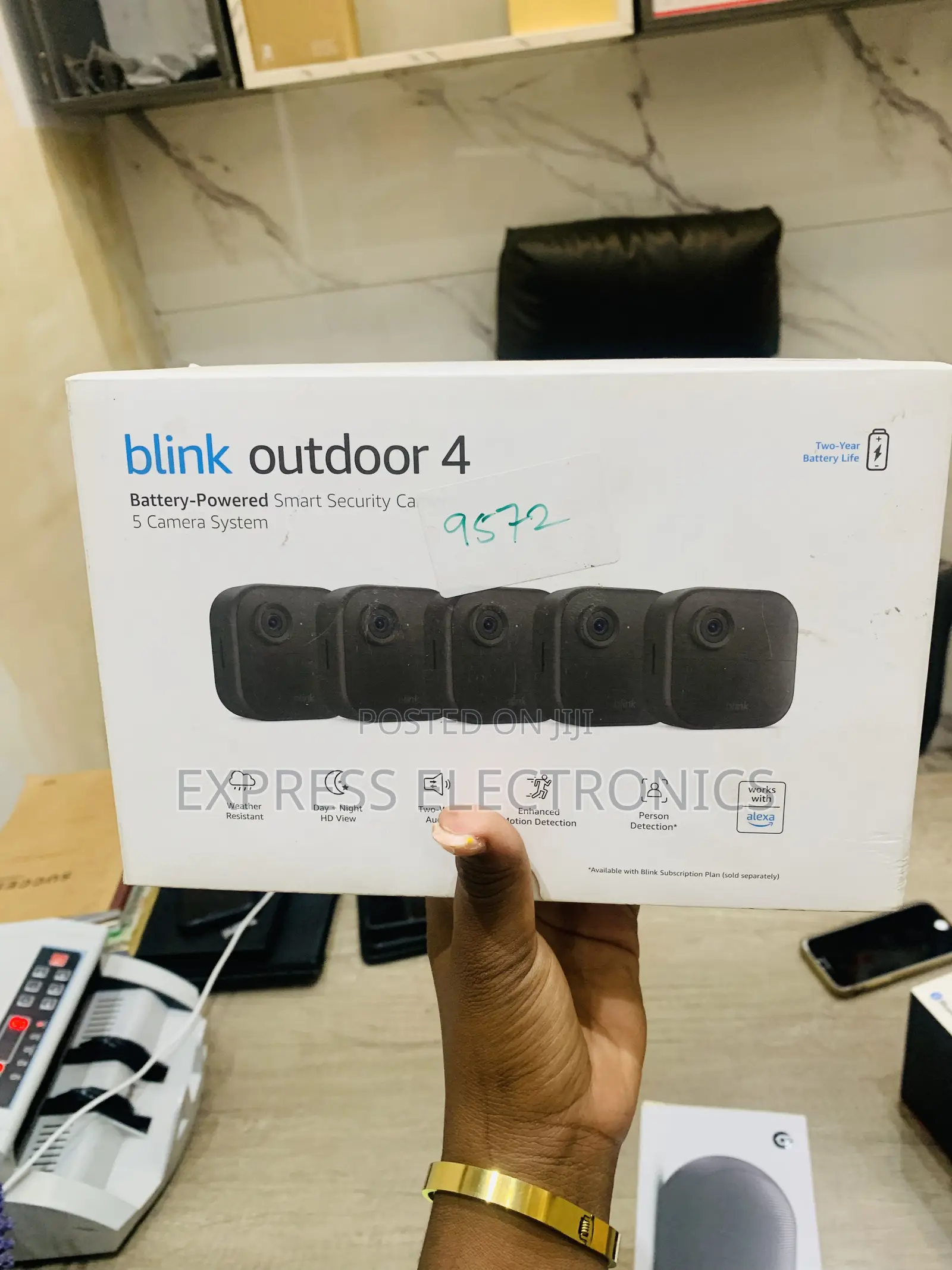Available Now at Store Blink- Outdoor 4 Wireless Smart Security Camera