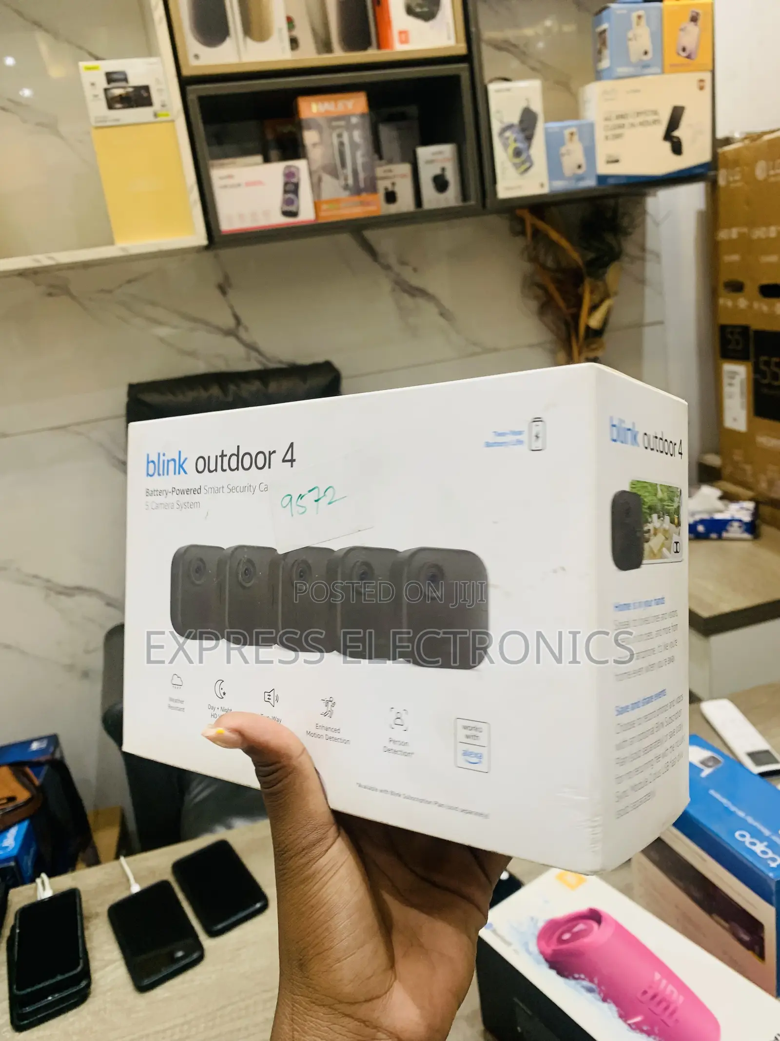 Text Us Fir Your Blink - Outdoor 4 – Wireless Smart Security Camera