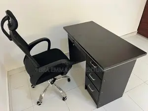 Office Desk Ergonomic Chair Set – Brand New