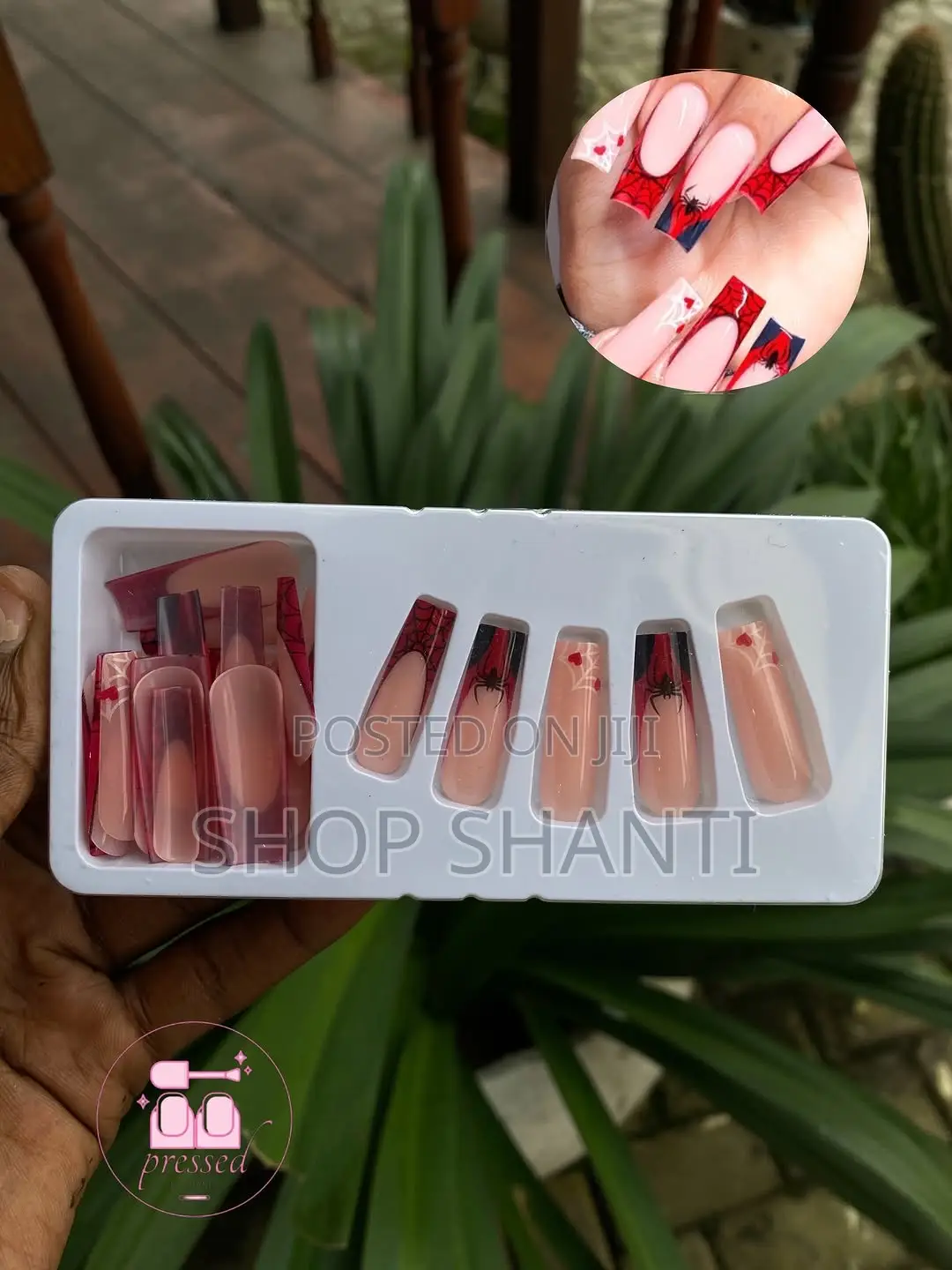 24pcs Basic Press-on Nails With Simple Cute Designs