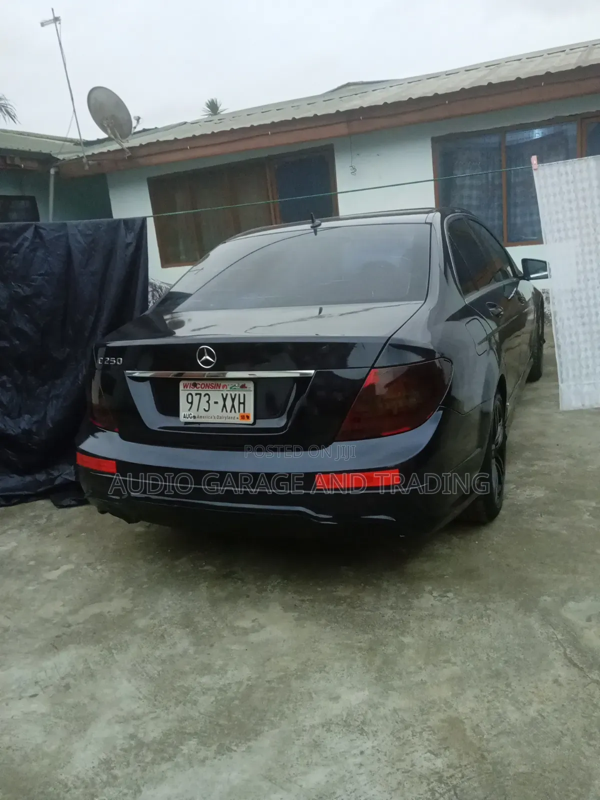 Mercedes-Benz C250 2014 Black