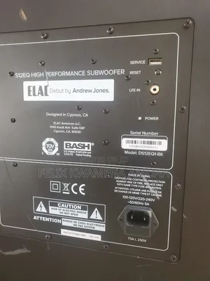 ELAC Debut S12EQ 12 Inches 1000W Subwoofer