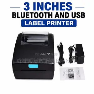 3 Inches Bluetooth and USB Label Printer