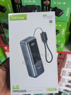 Just Max Power Bank (Model BL-M3) – 10000mAh