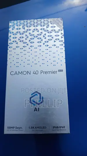New Tecno Camon 40 Premier 5G 256 GB Black