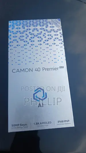 New Tecno Camon 40 Premier 5G 256 GB Blue