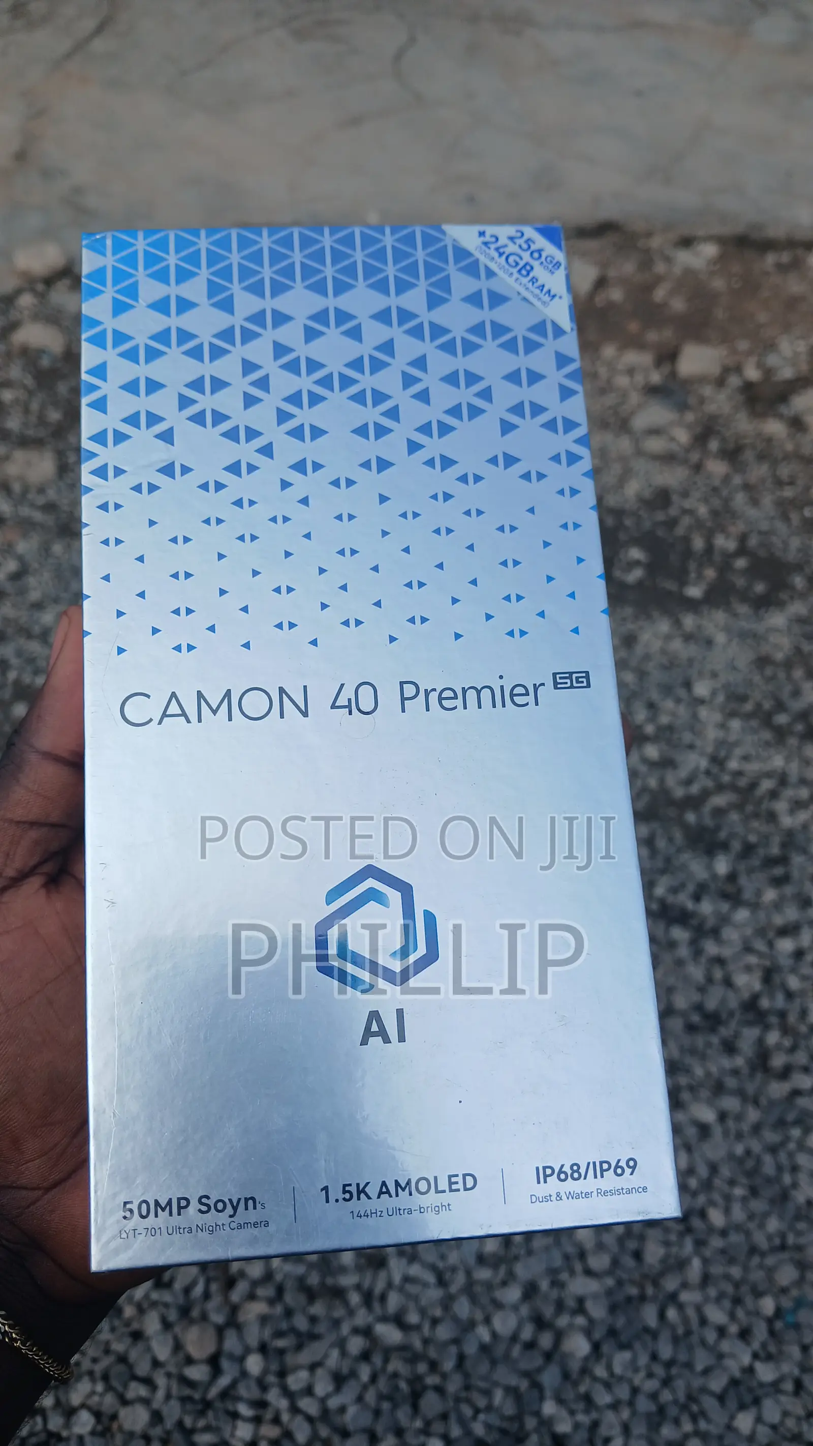 New Tecno Camon 40 Premier 5G 256 GB White