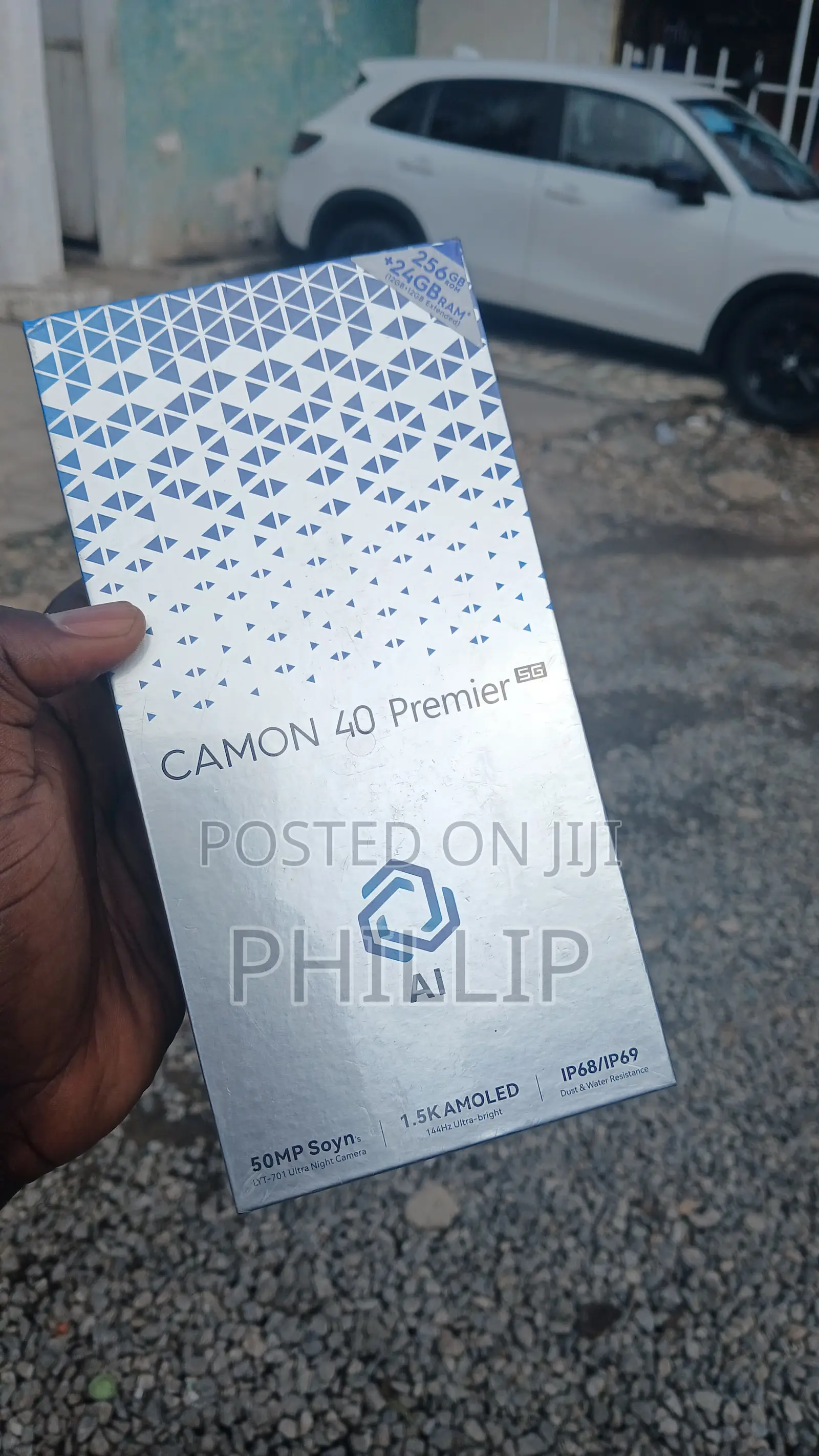New Tecno Camon 40 Premier 5G 256 GB Gold